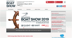 Desktop Screenshot of cnravrasyaboatshow.com